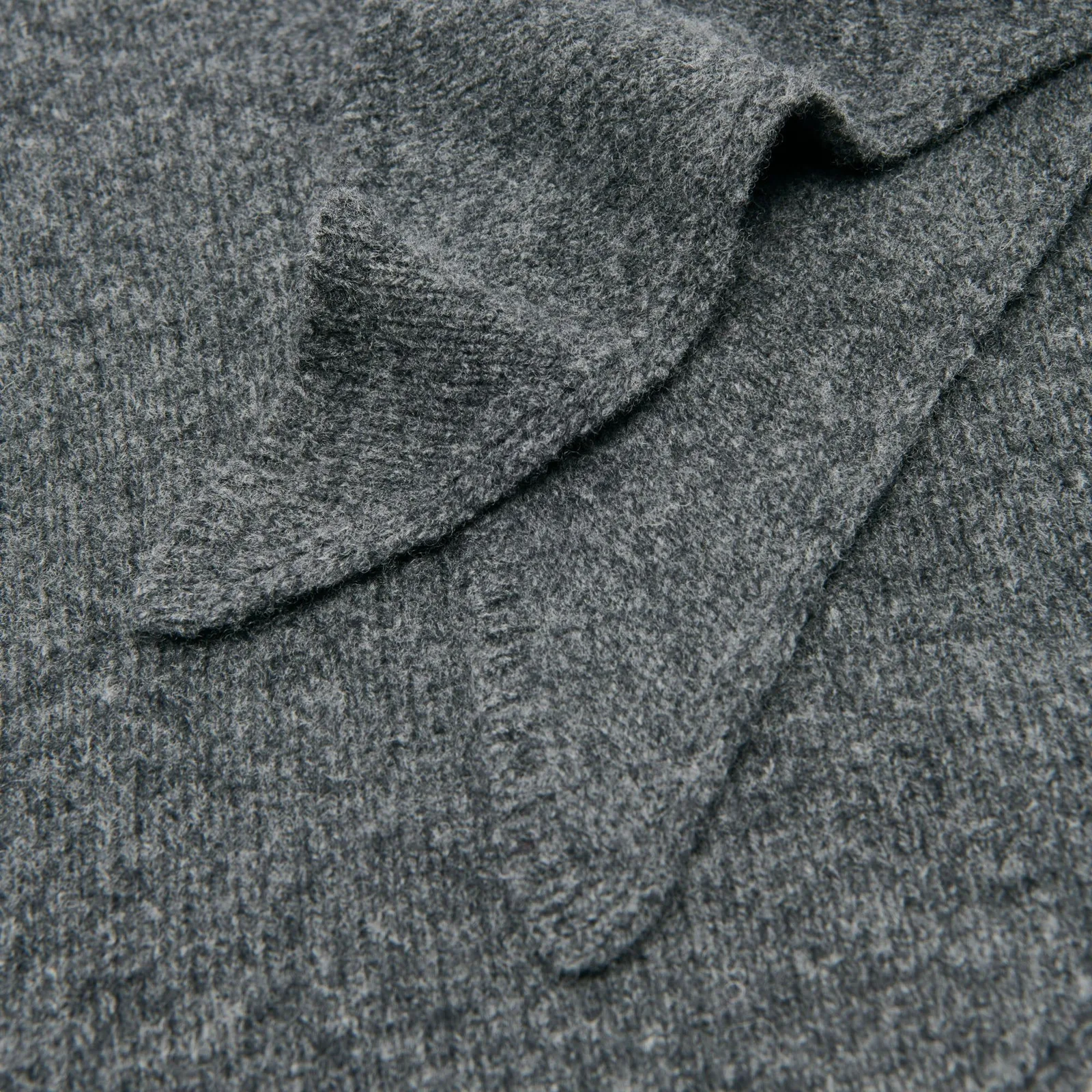 Triangle Scarf Dark Heather Grey