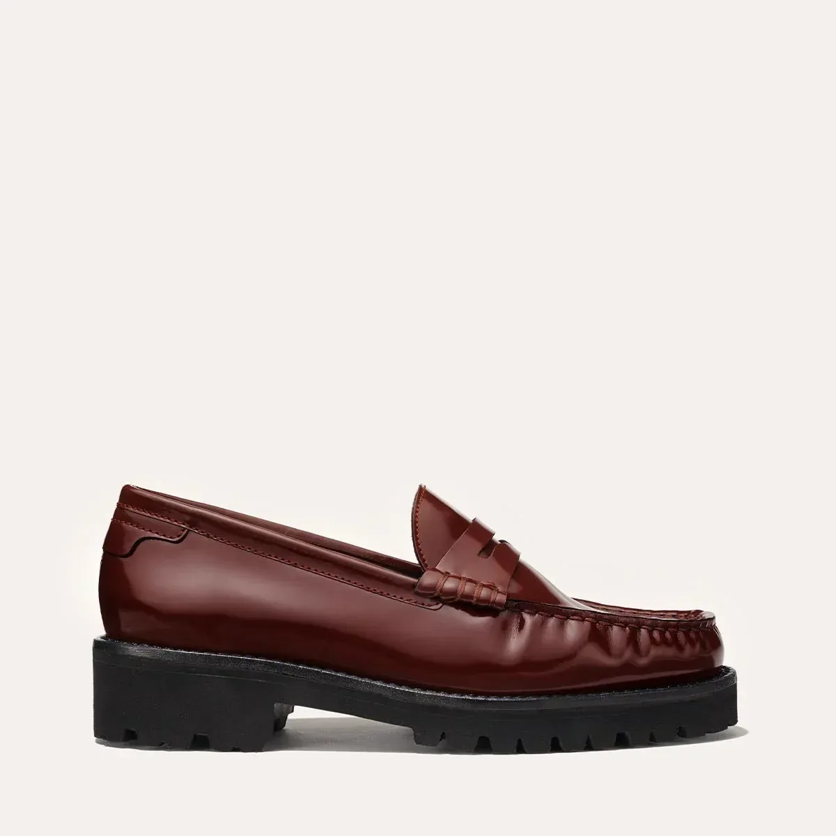 The Louisa Loafer – Hickory Calf