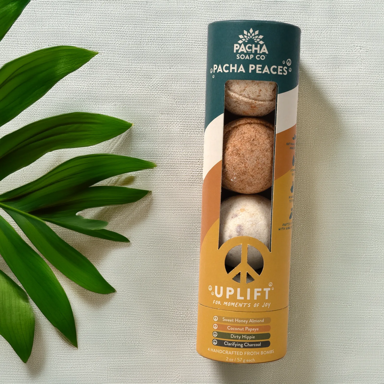 Pacha Peaces Uplifting Bath Bomb Pack