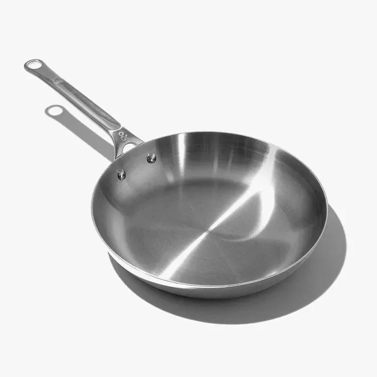 5-Ply Stainless Steel Fry Pan 10.5"