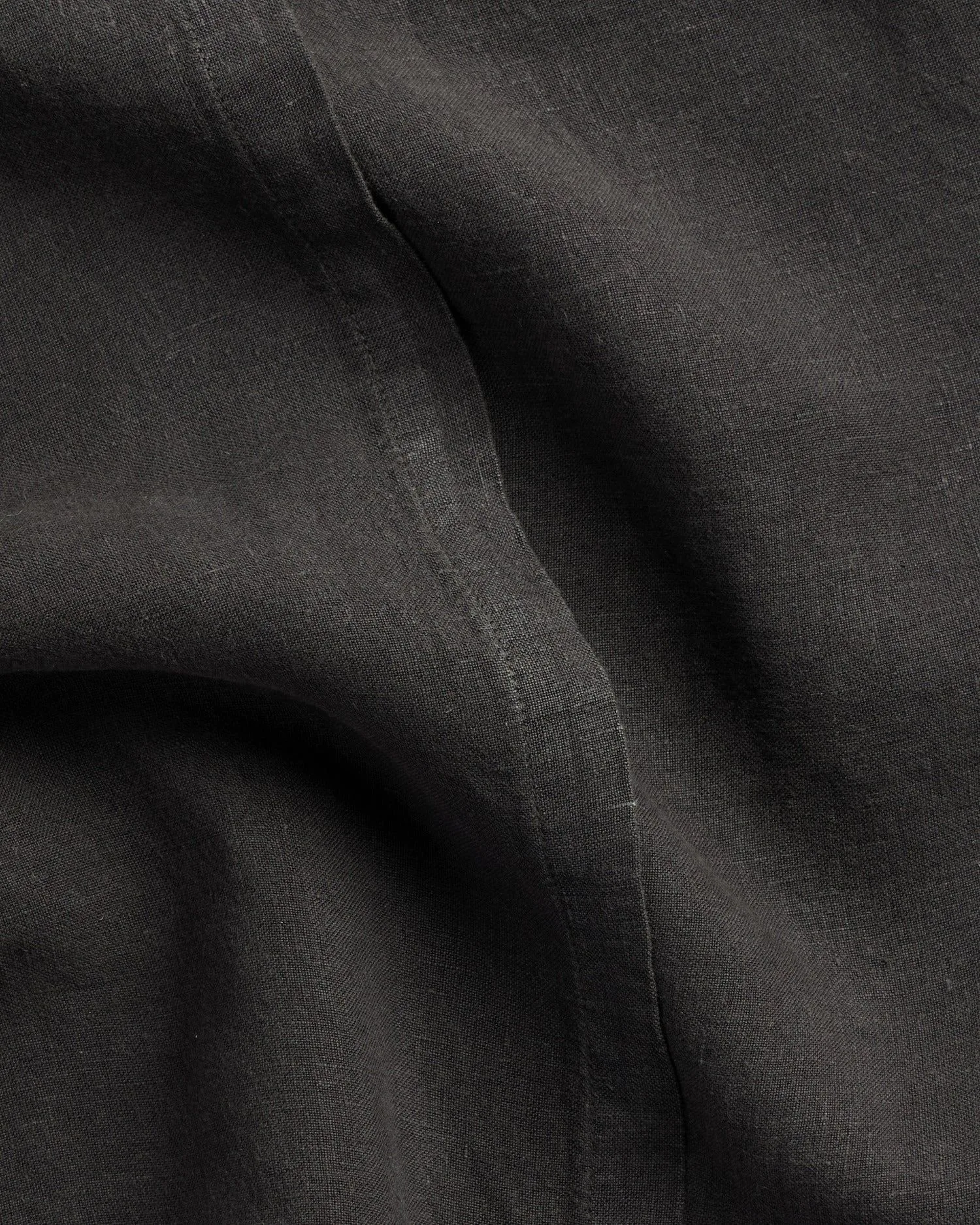 Linen Euro Sham (Onyx)