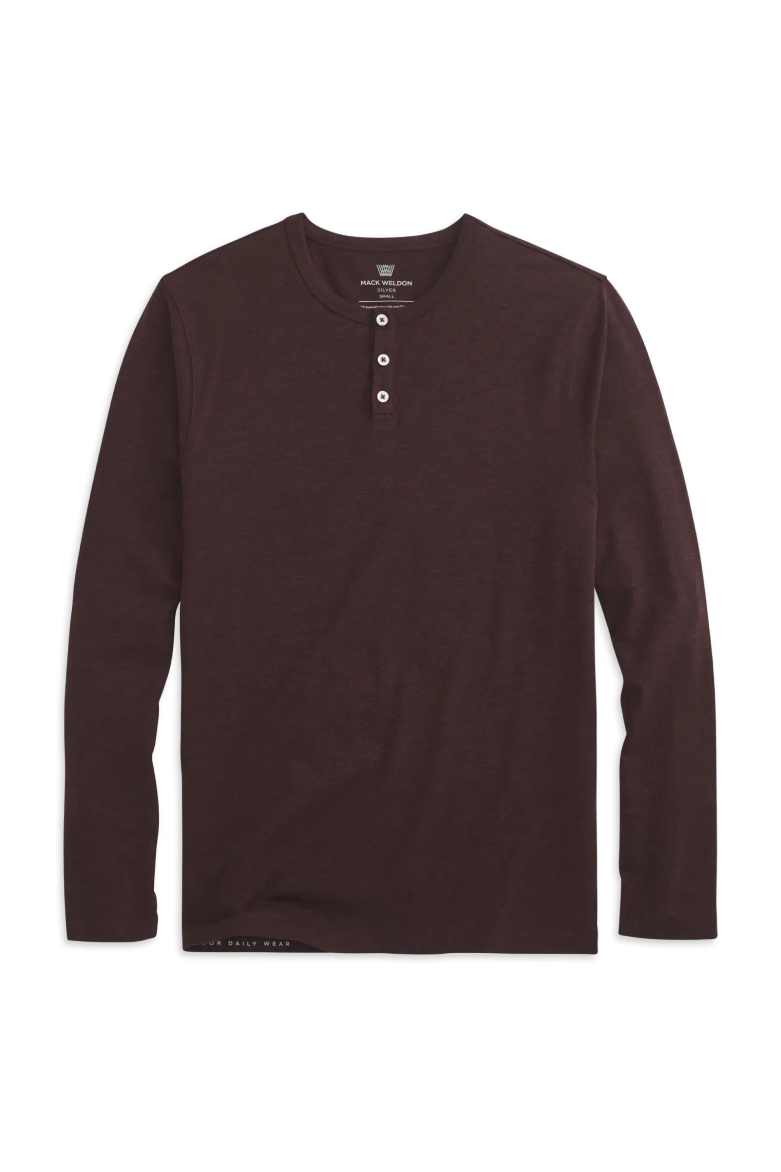 SILVER Long Sleeve Henley