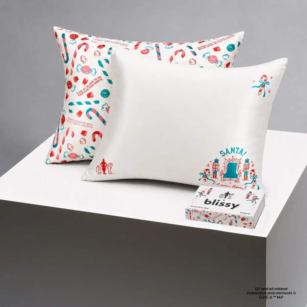 Pillowcase – Elf “Santa! I Know Him!” – Queen