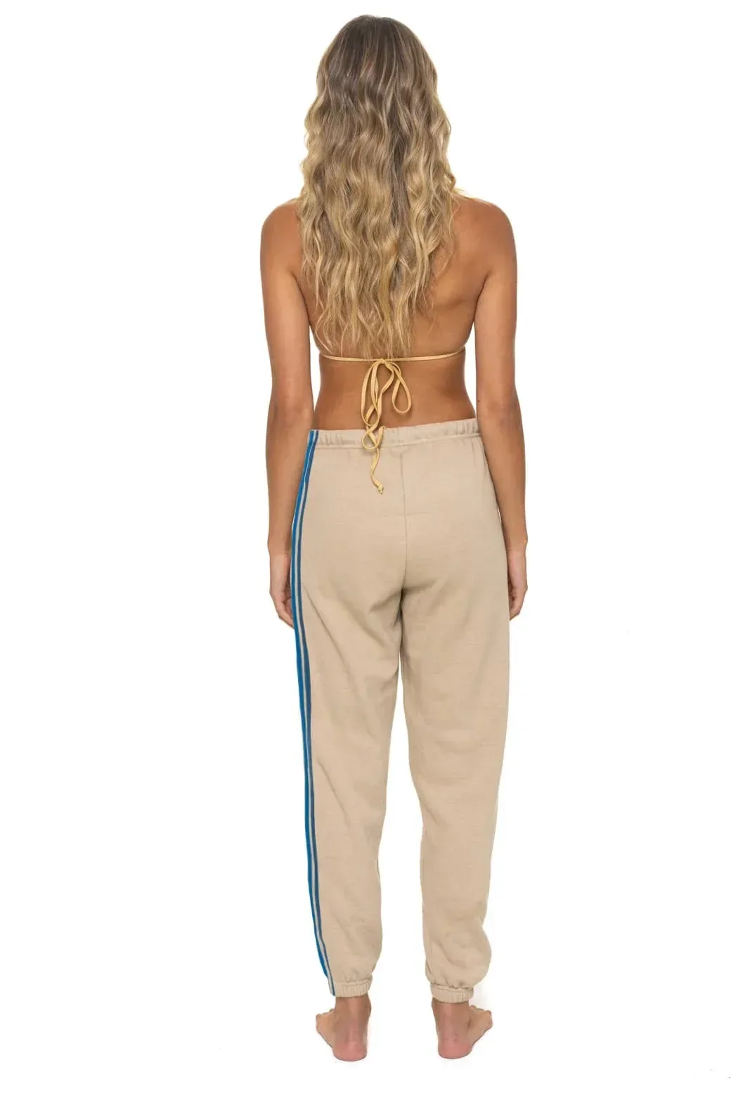 5 Stripe Sweatpants – Sand