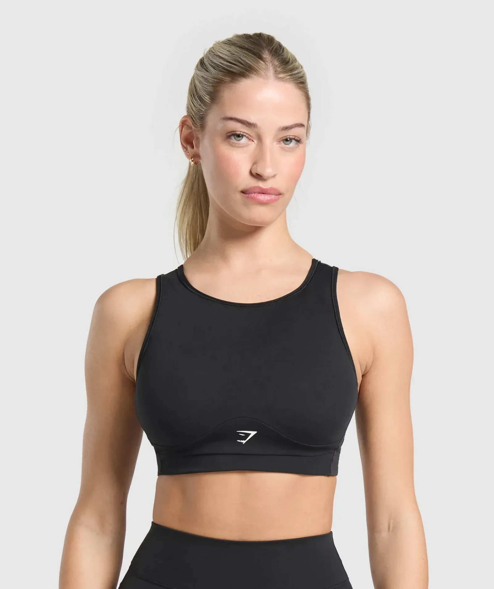 Gymshark Mesh Back Sports Bra – Black