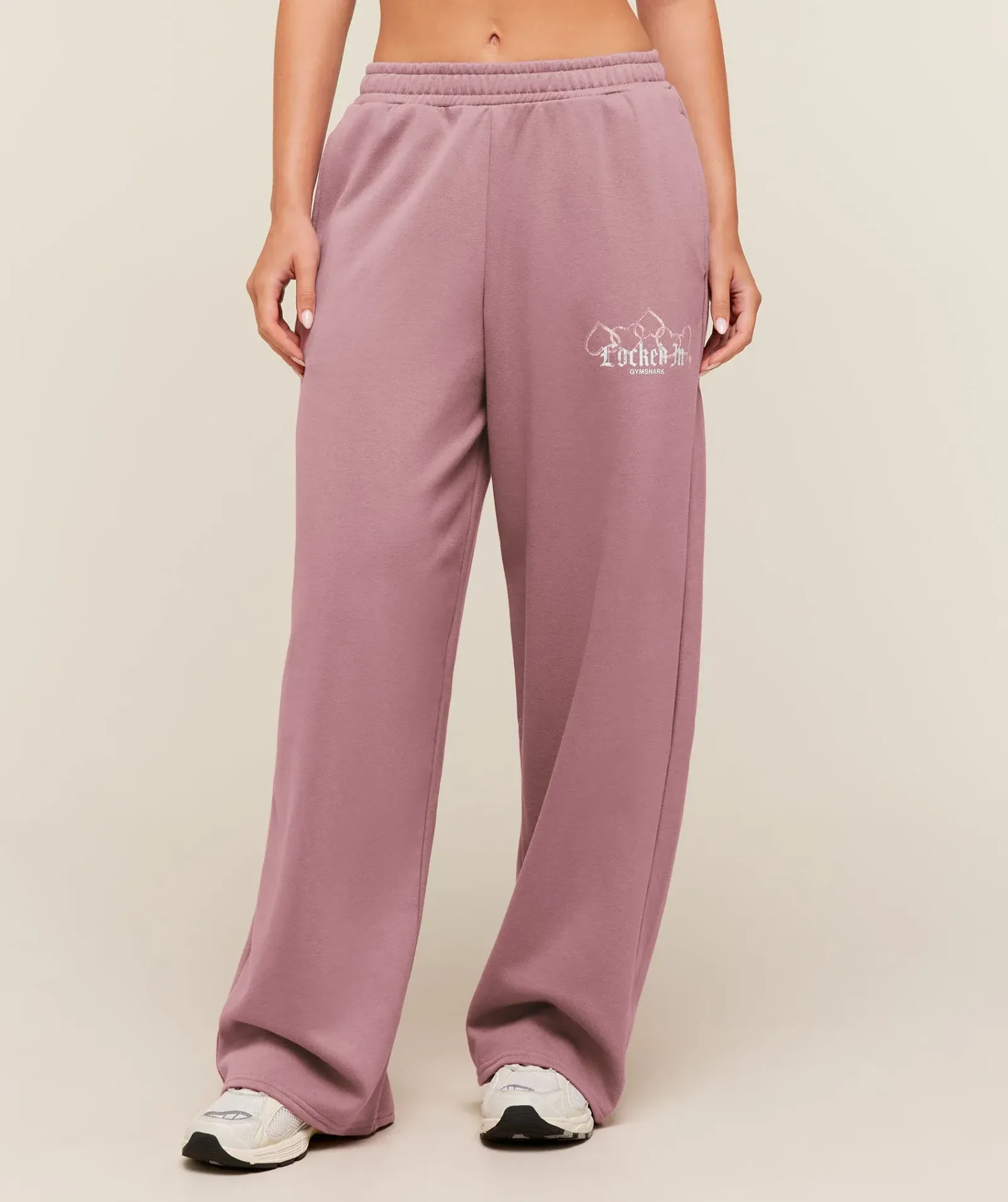 Gymshark Locked In Graphic Jogger – Calm Pink