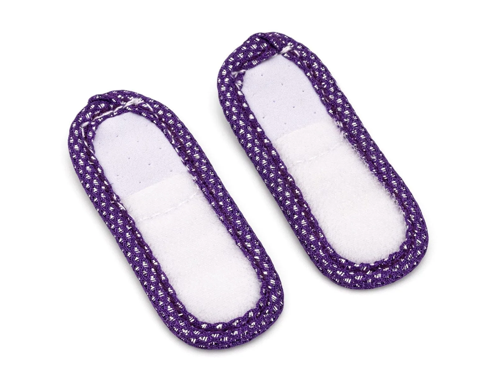 Hippo Strap Extender – Sparkly Purple – ikiki Toddler Shoe Extender