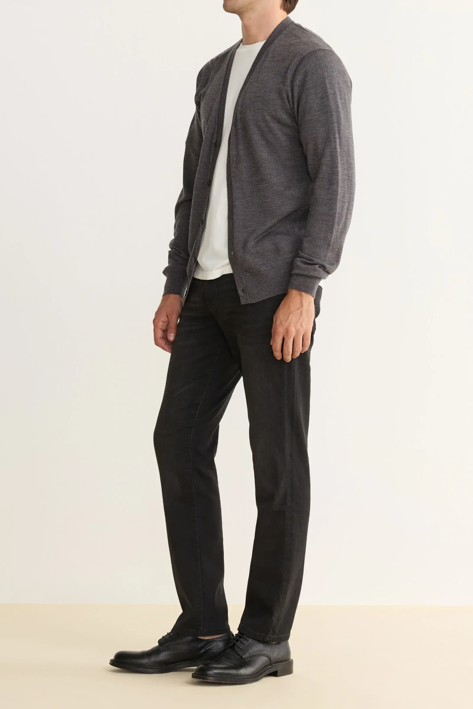 Ord – Straight Jeans – Dark Black