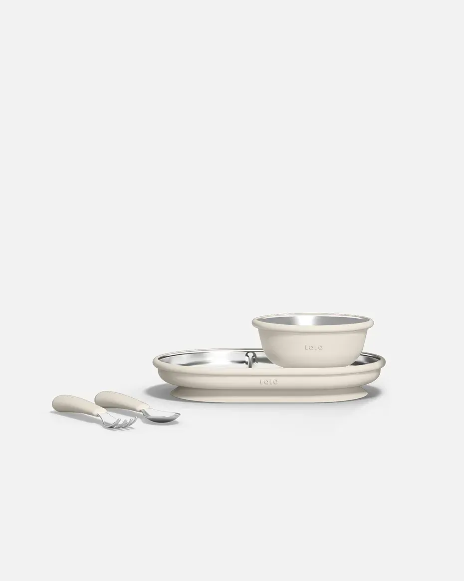 Stainless Mealtime Essentials – 4pc Set