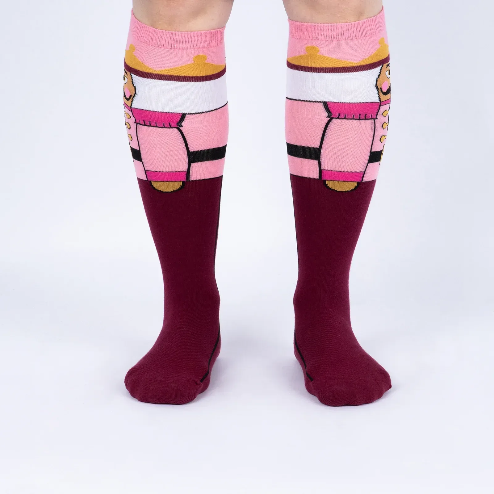Nutcracker Knee High Socks
