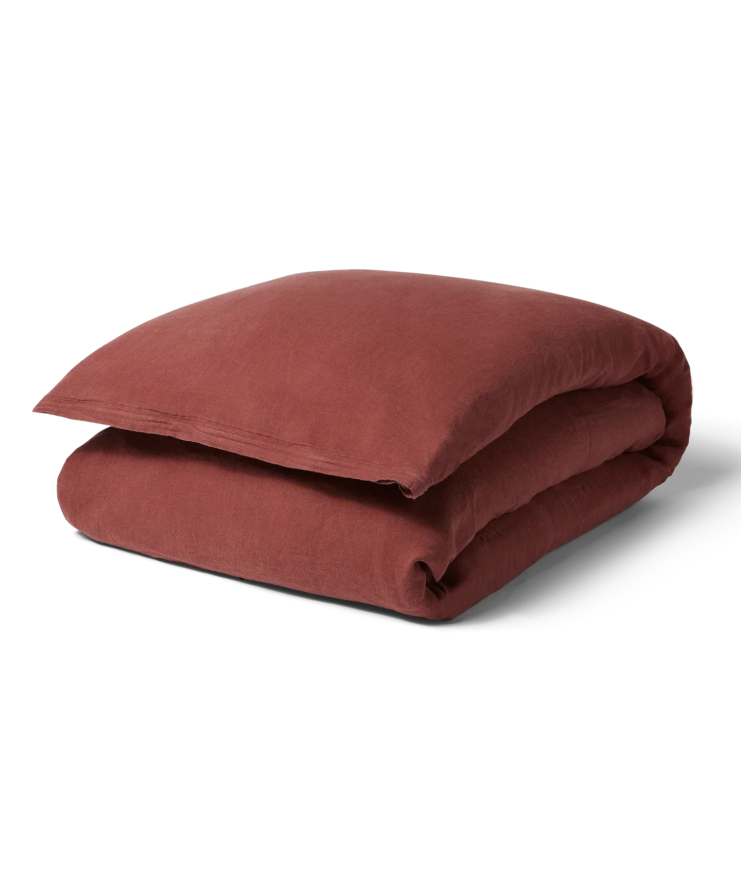 Linen Duvet Cover – Full/Queen – Terracota