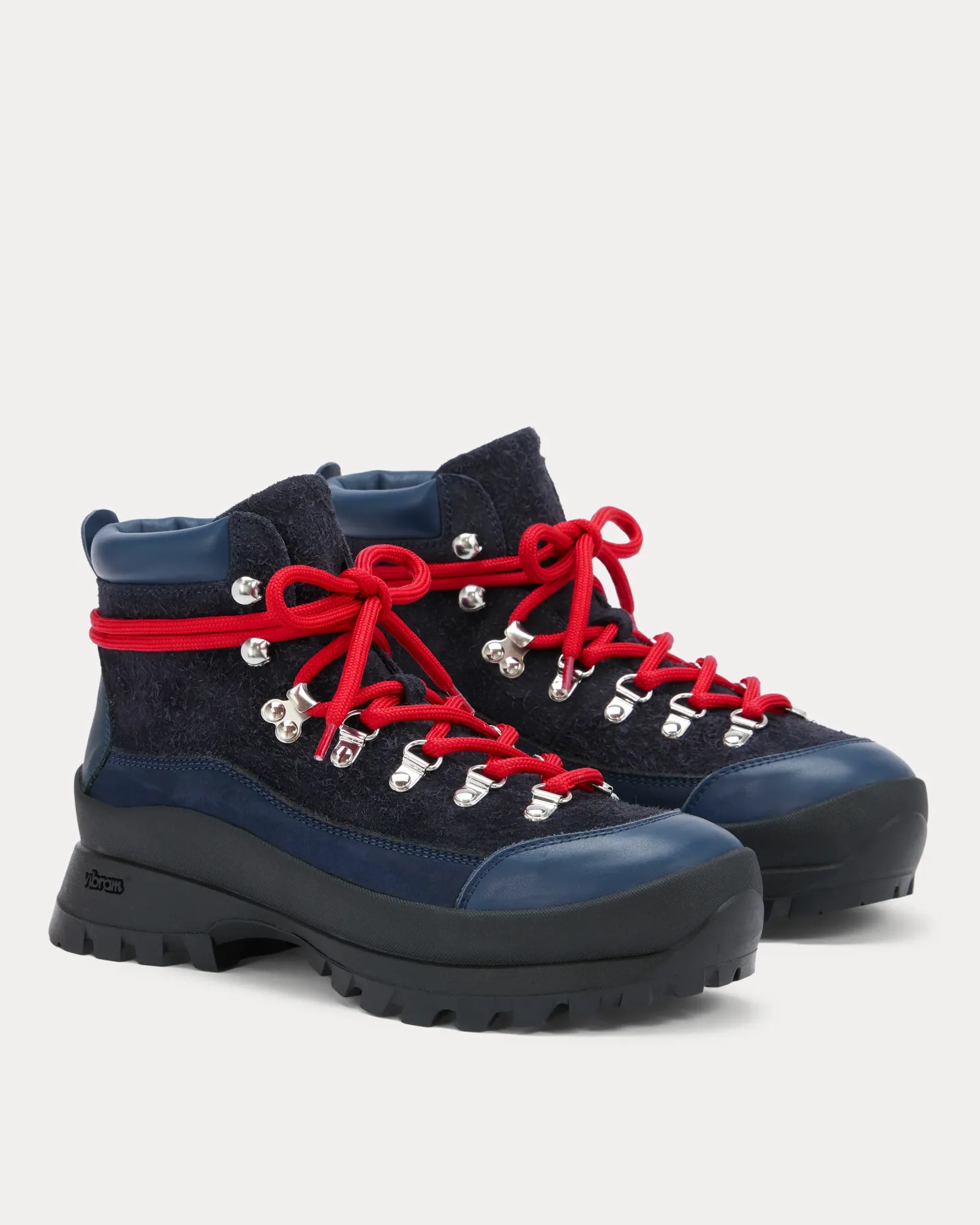Collegium x Everlane Summit Boot – Navy Suede – Men's
