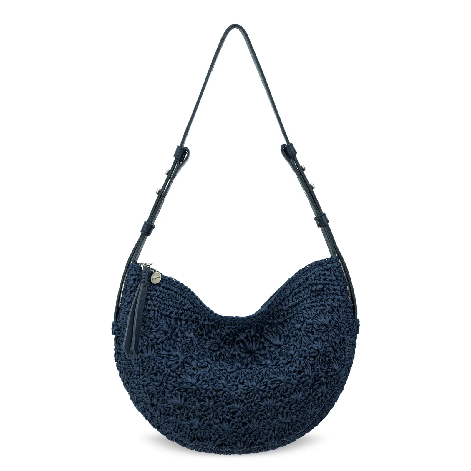 Tess Shoulder Bag – Straw – Denim Primrose