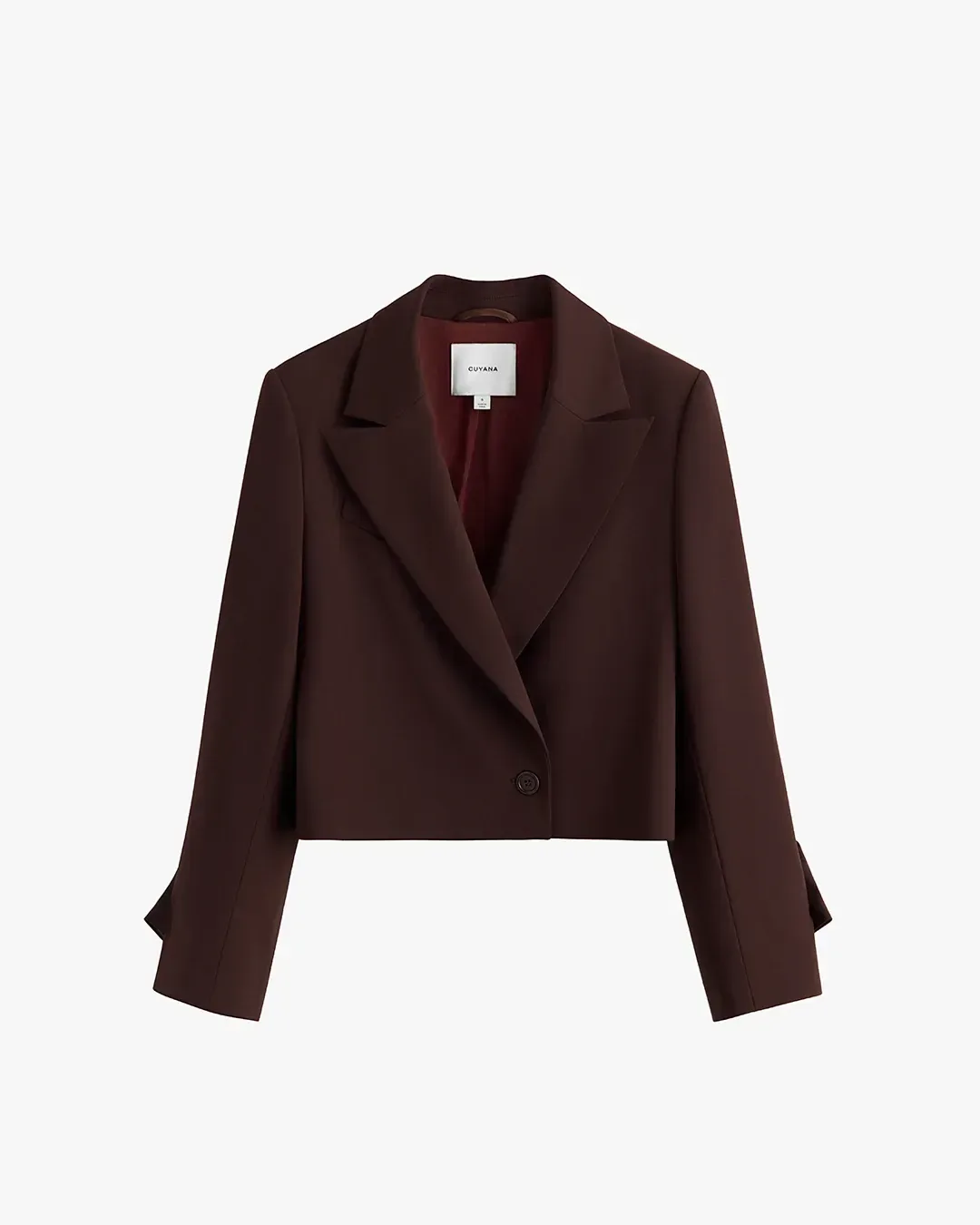 Wool Cropped Blazer