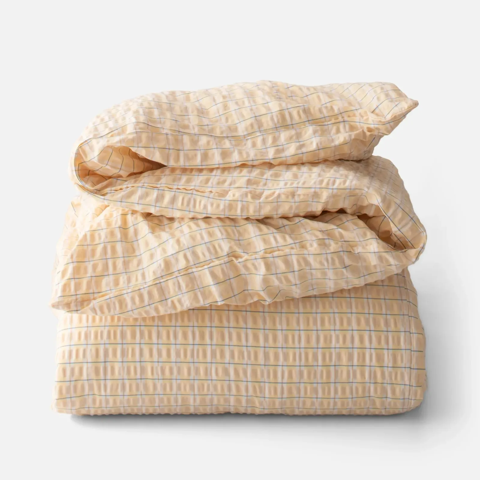 Seersucker Check Duvet