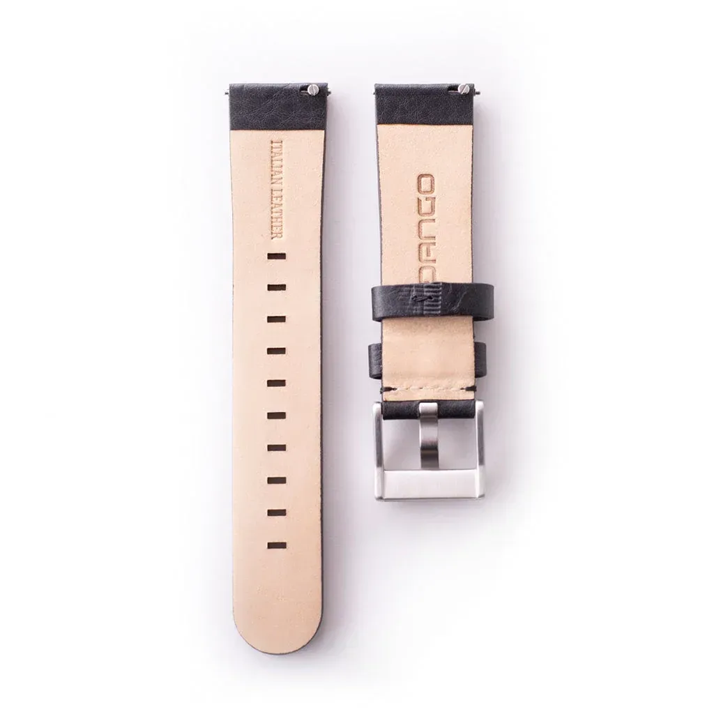 DANGO Italian Leather Watch Strap