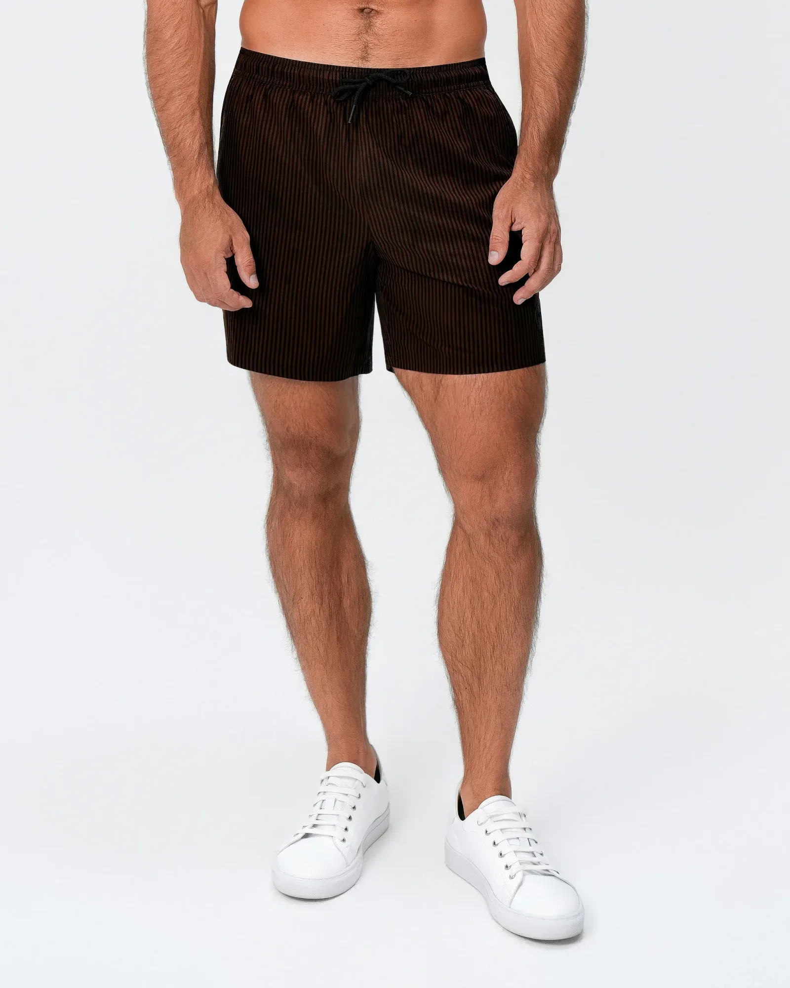 Swim Trunks – Brown & Black