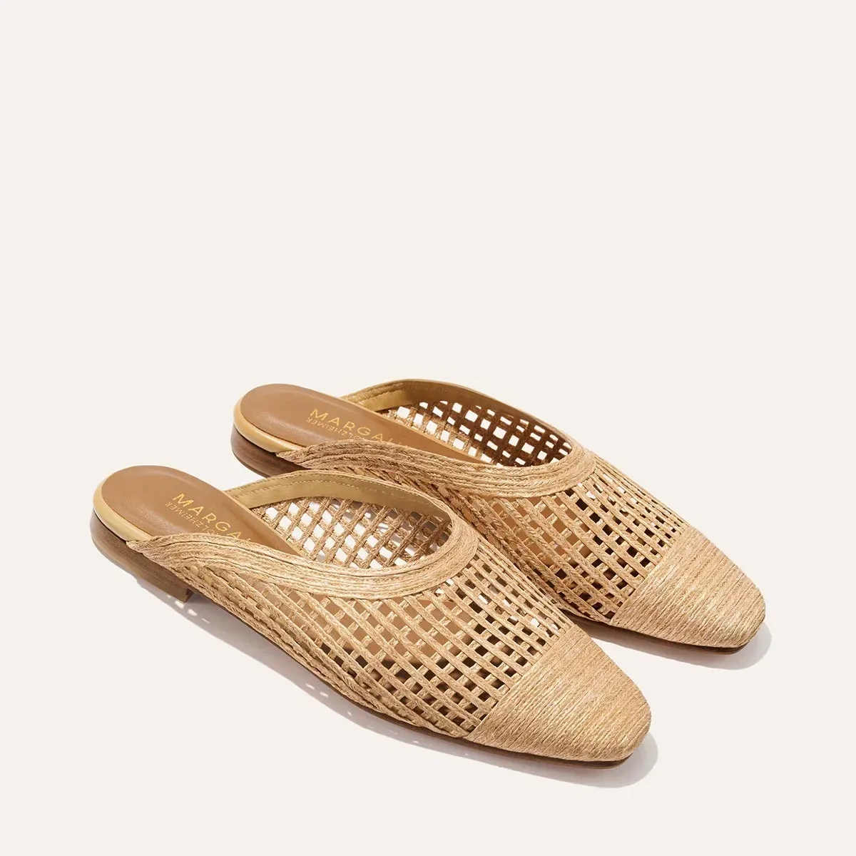 The Clara – Natural Grid Raffia