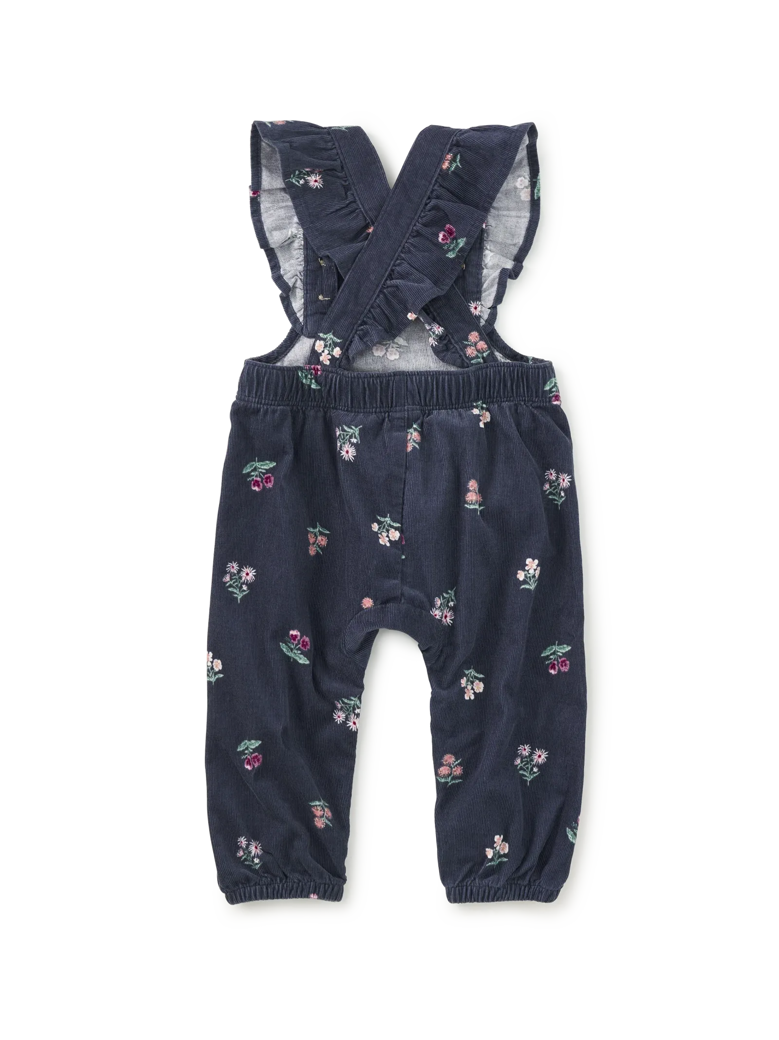 Corduroy Ruffle Baby Overalls