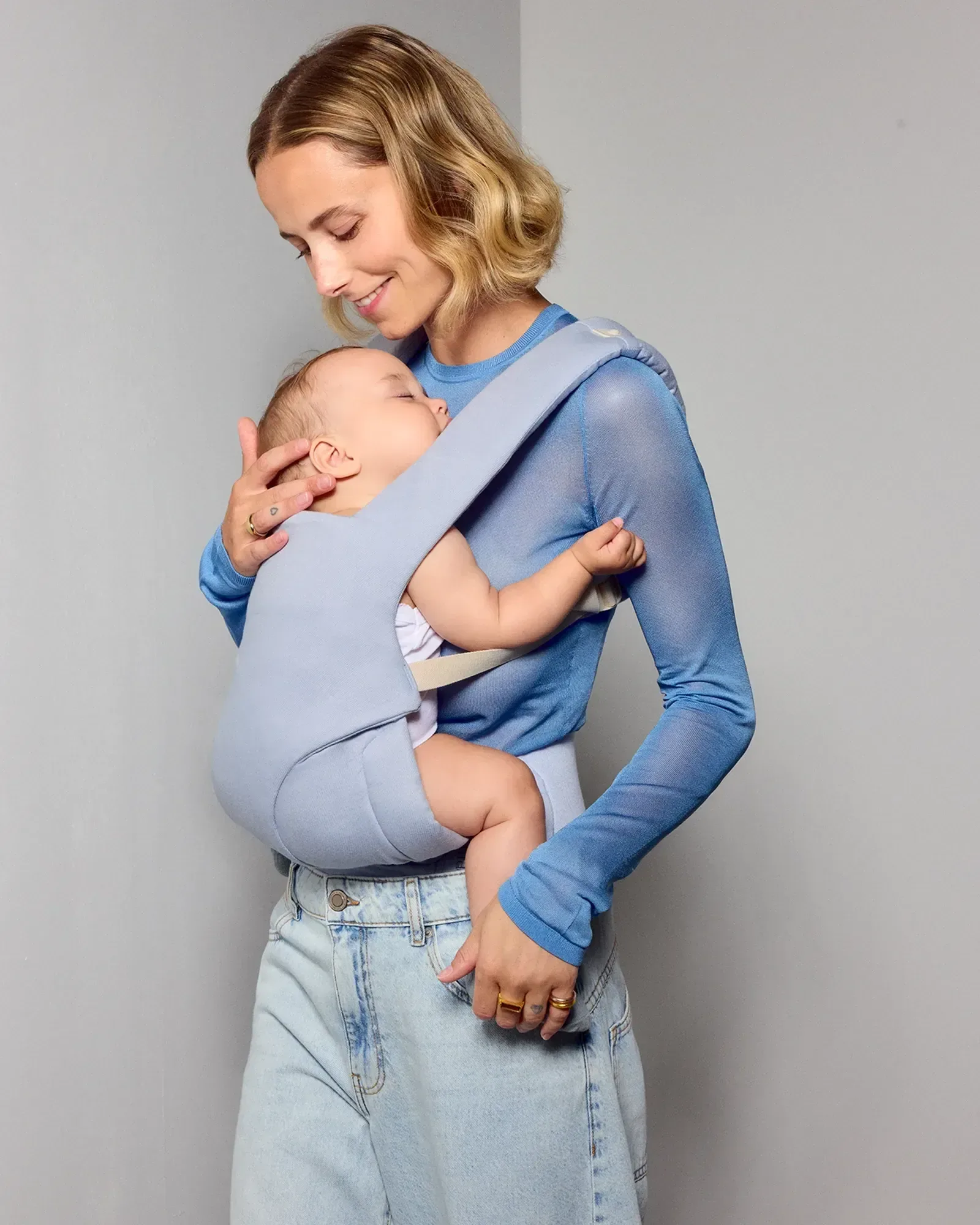 Explore Baby Carrier – Linen – Skyline