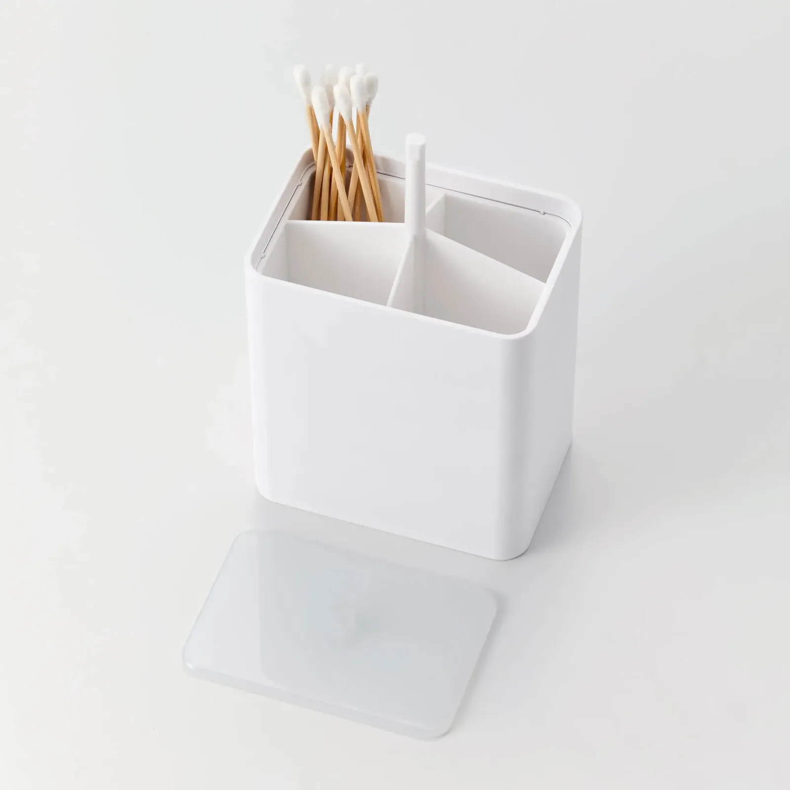 Cotton Swab Push-Top Case
