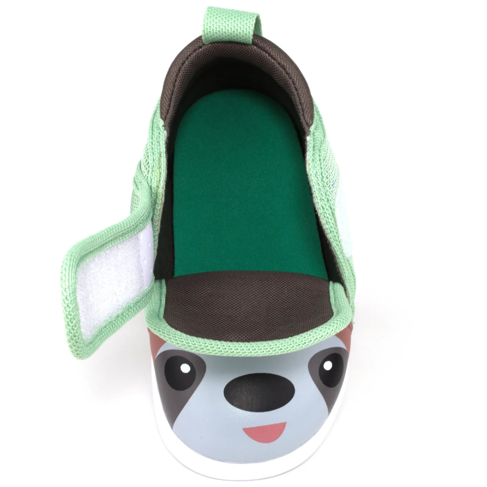 Sloth Squeaky Single Shoe for Boys and Girls V2 – Green/Brown – (One Shoe Only)