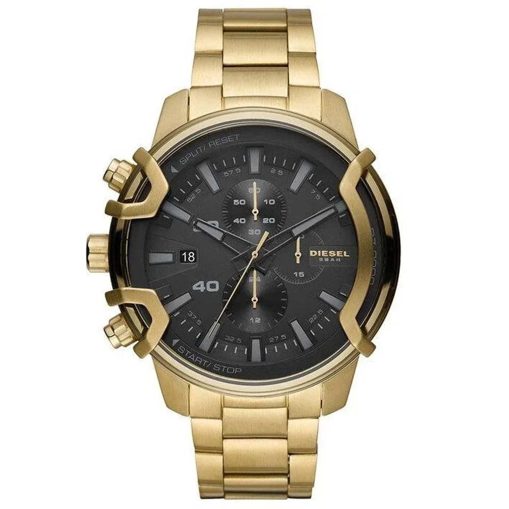 Diesel DZ4522 Griffed Chronograph Gold Black Men's Watch