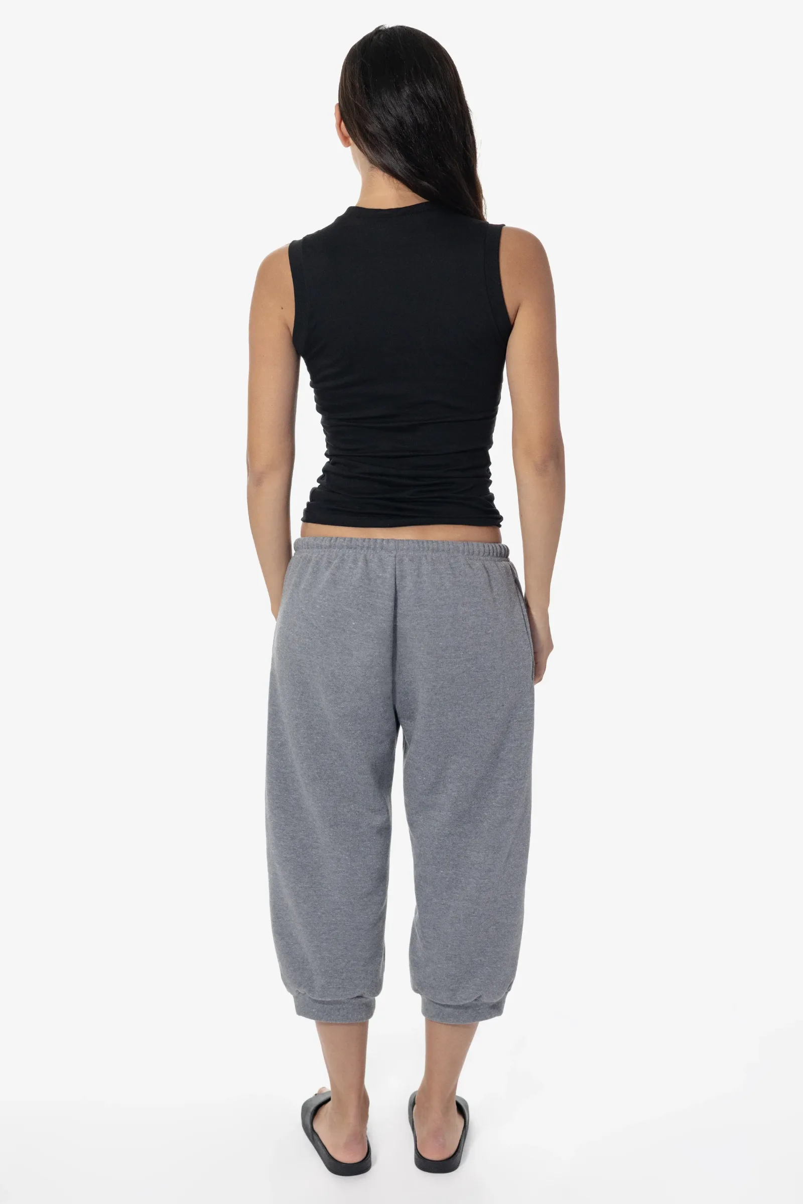 FLXTR346 – Tri-Blend Fleece Cropped Sweatpant