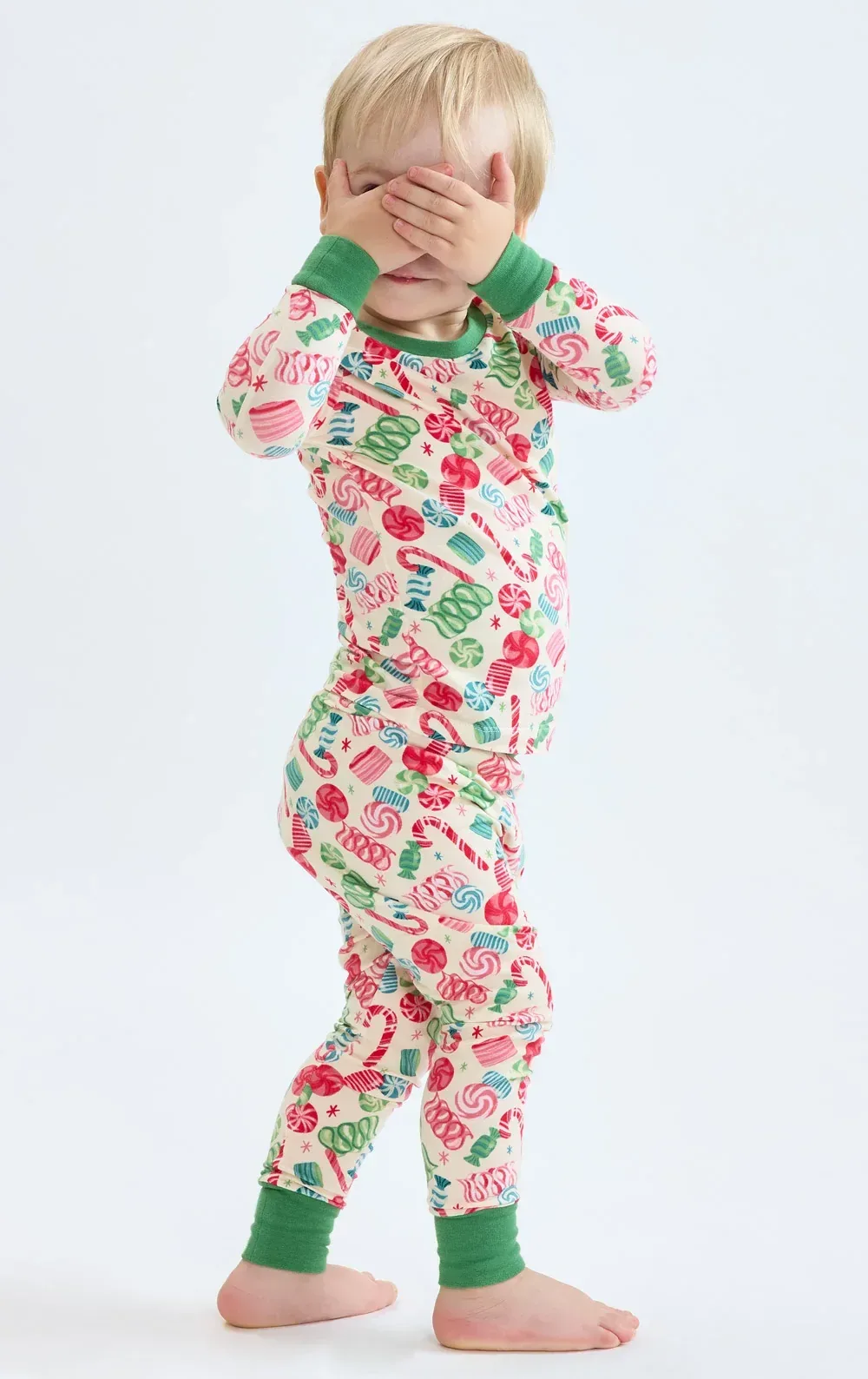 Ribbon Candy Toddler Pajamas