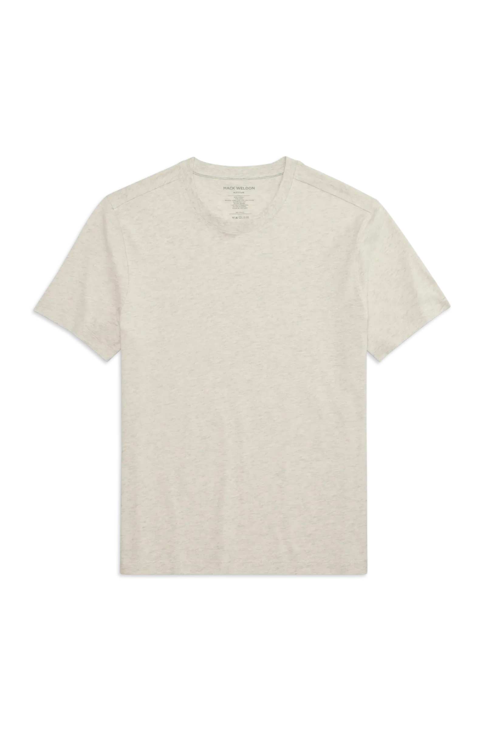 Linen Jersey Crew Neck T-Shirt