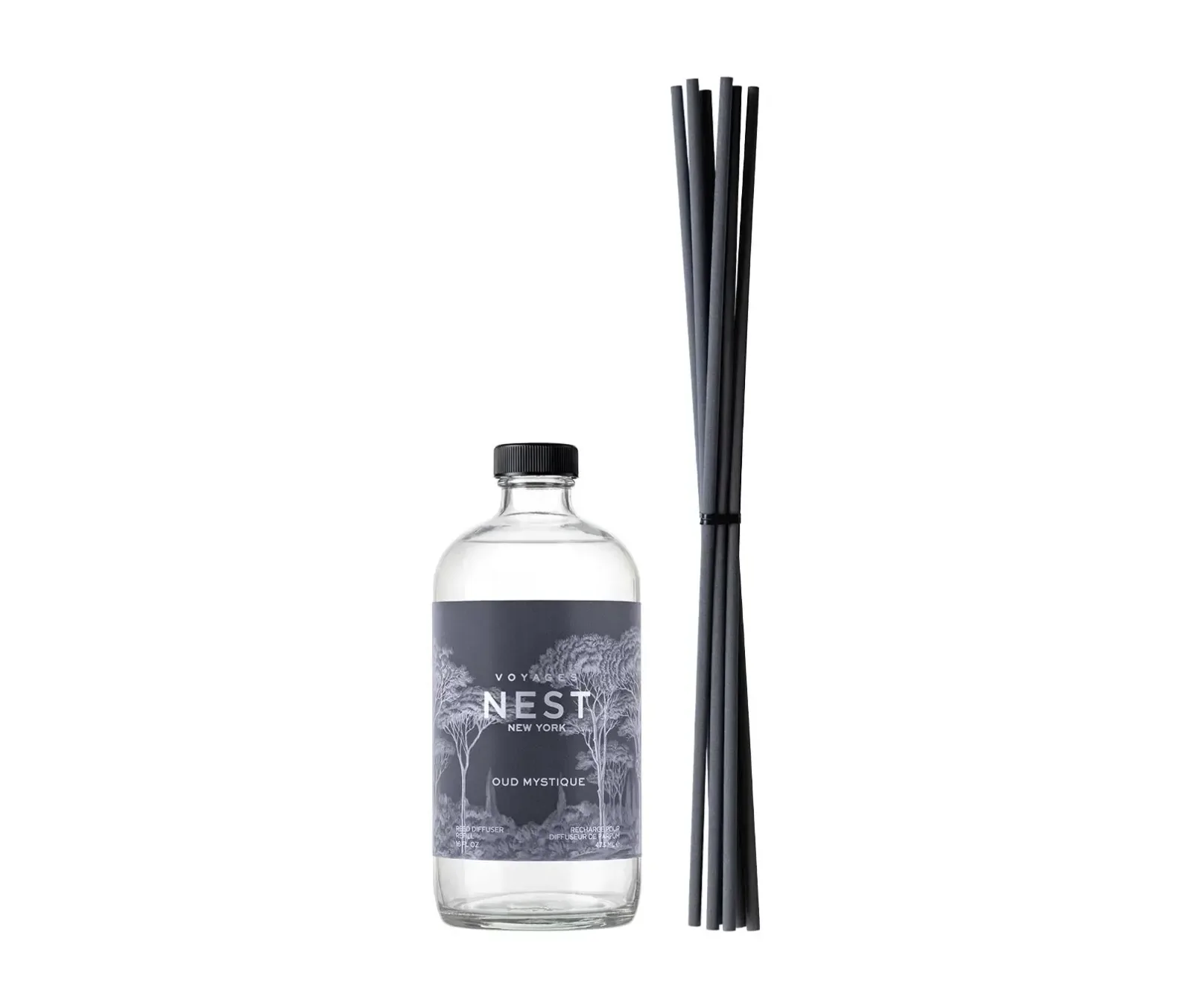VOYAGES Oud Mystique Reed Diffuser Refill (500ml)