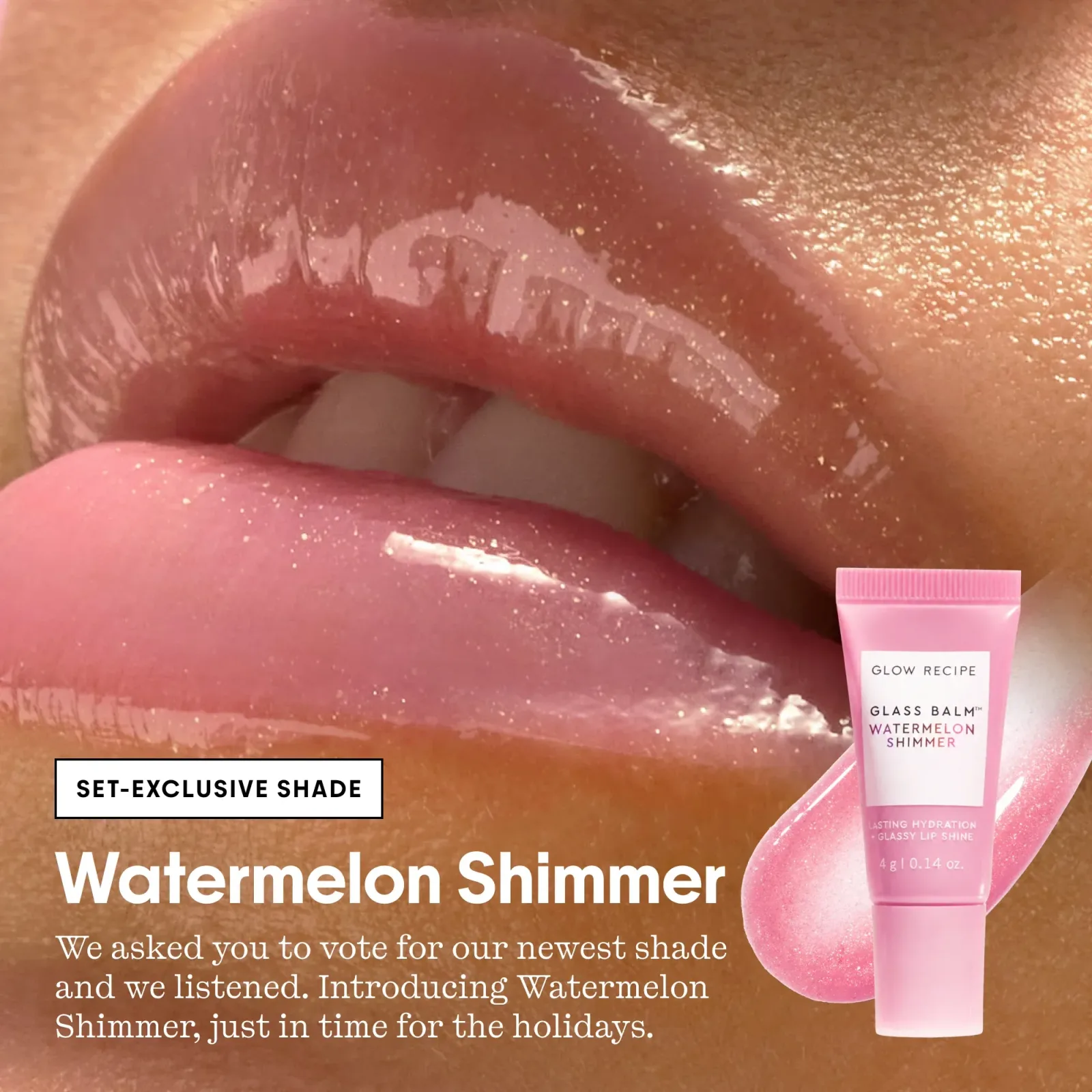 Mini Glass Balm Lip Treatment Collection