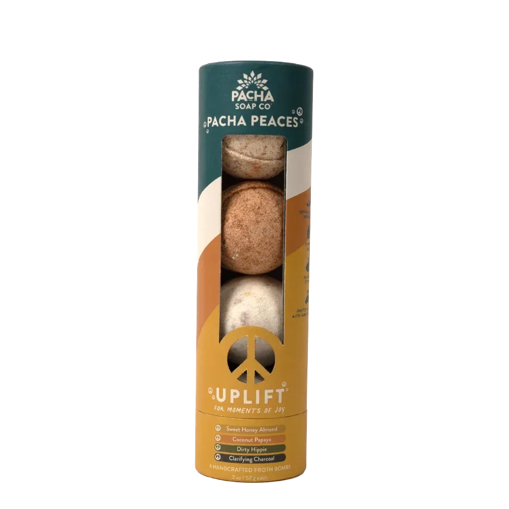 Pacha Peaces Uplifting Bath Bomb Pack