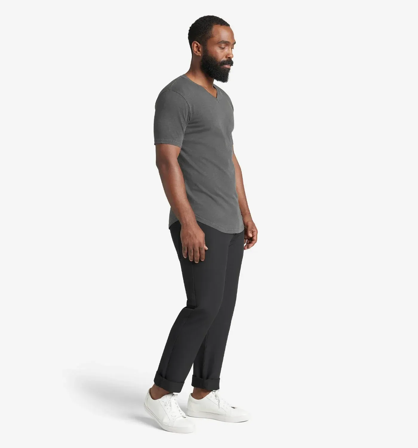 Sun-Faded Slub Scallop V