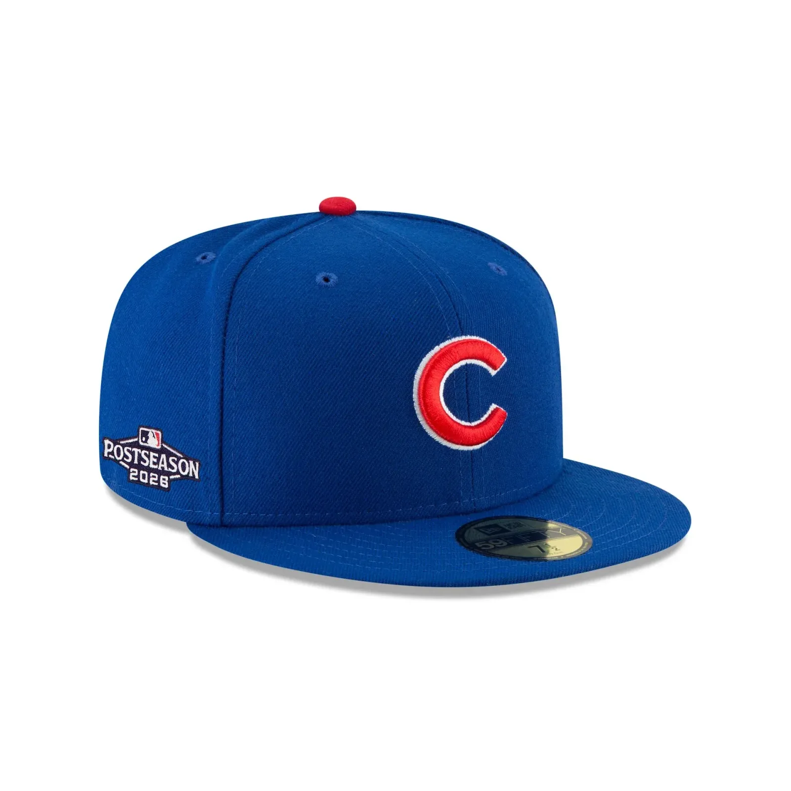 Chicago Cubs 2026 Postseason Side Patch 59FIFTY Fitted Hat