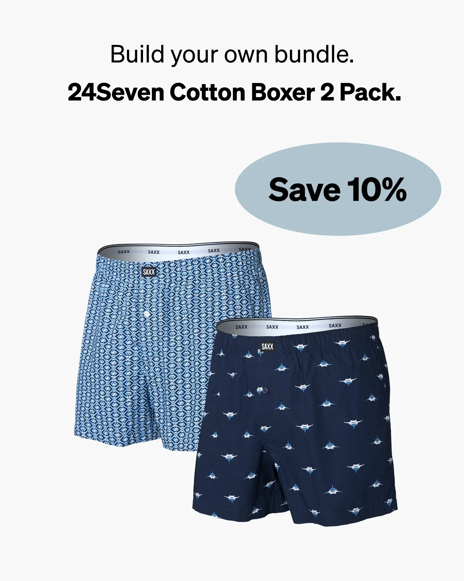 Build Your Own 24Seven Cotton (2 Pack)