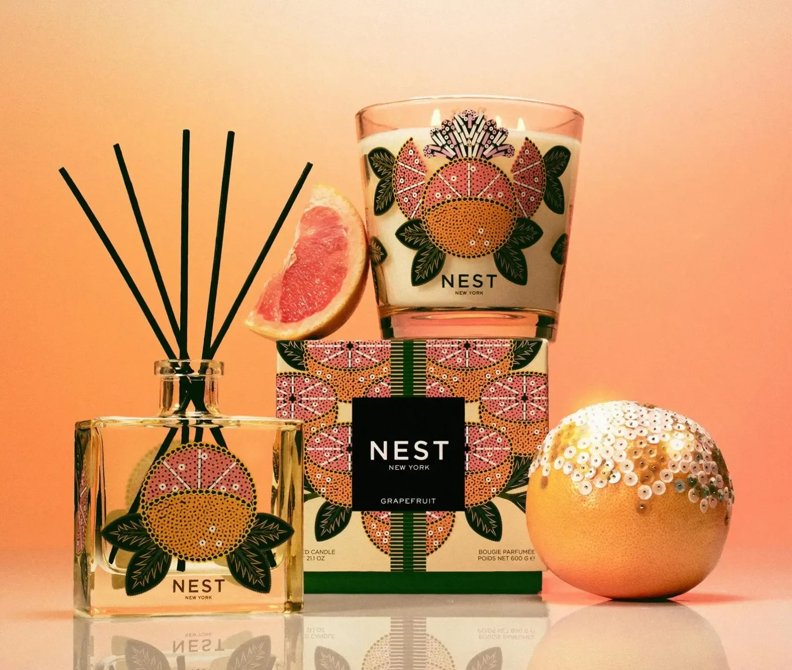 Grapefruit Decorative Essentials Set