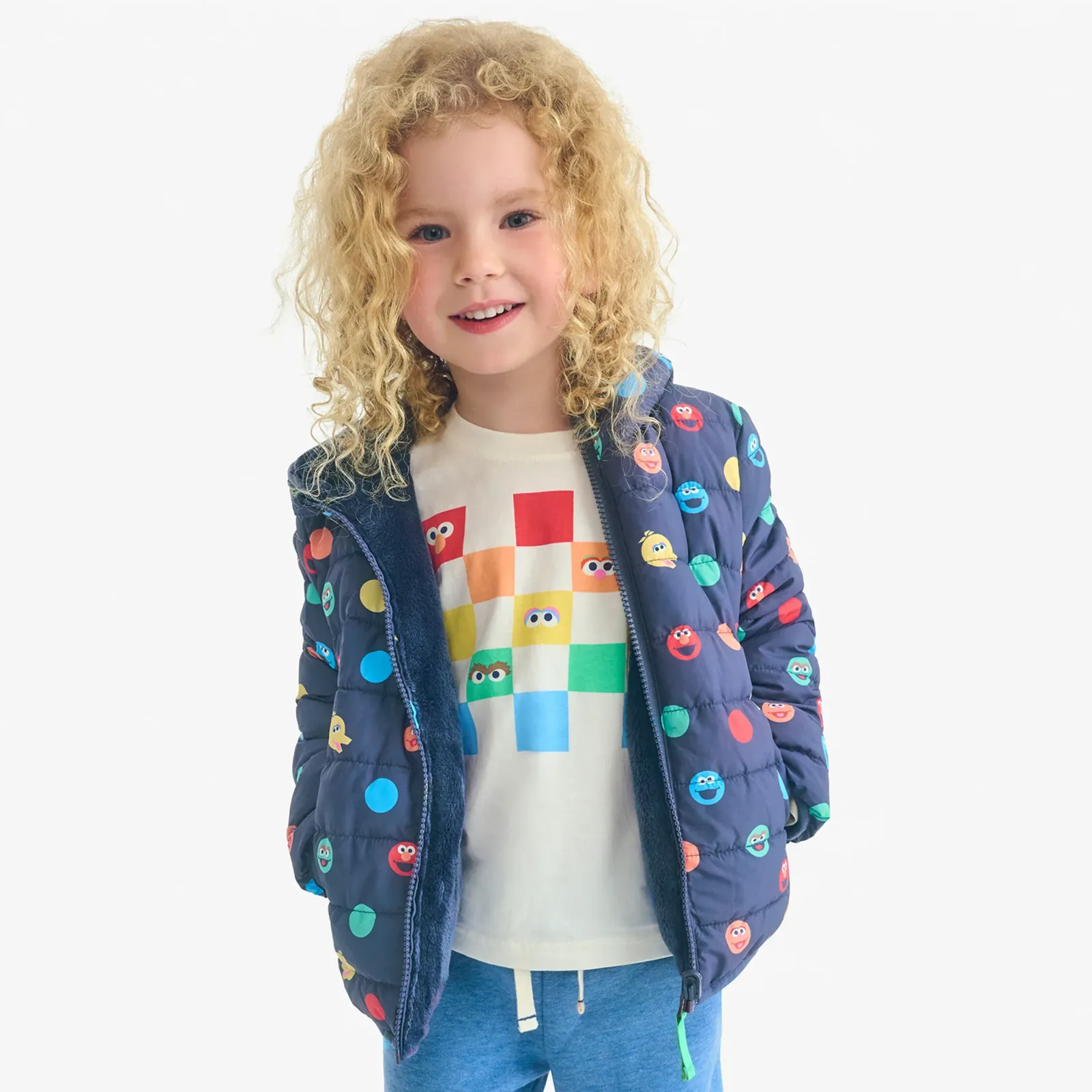 Kids Sesame Street friends tee