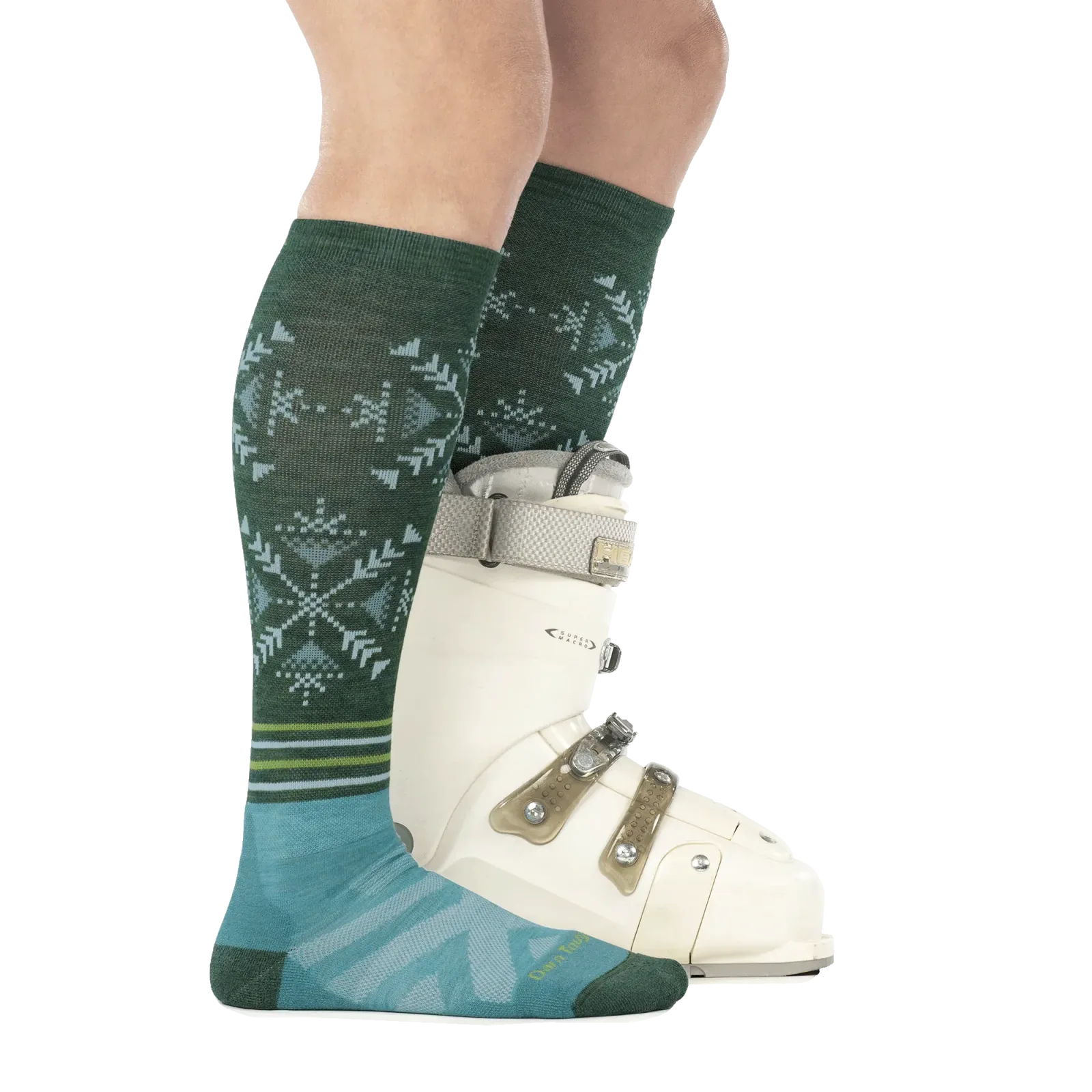 Women's Snowfall Over-the-Calf Midweight Ski & Snowboard Socks