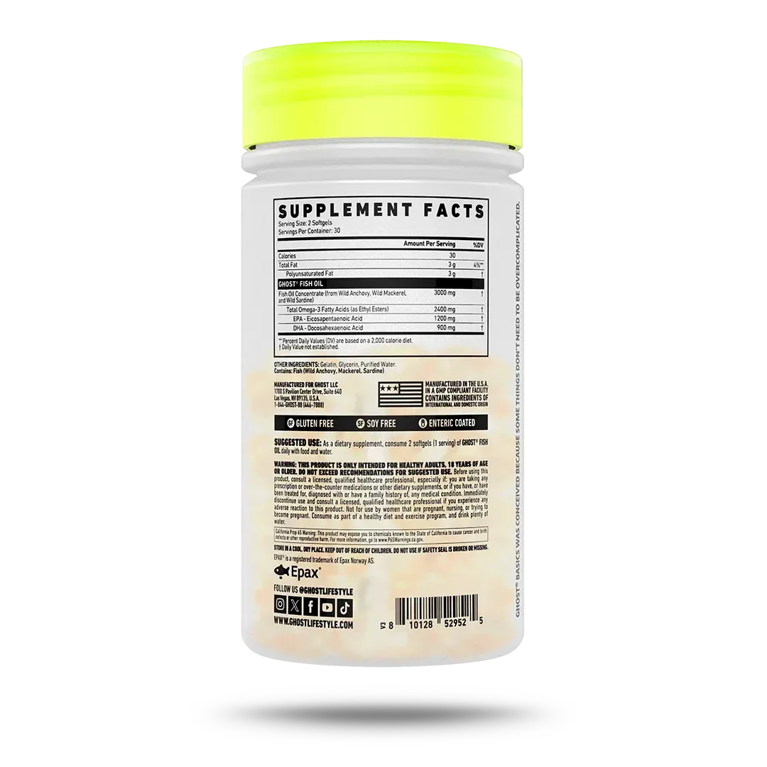 GHOST® Basics Fish Oil – Fish Oil