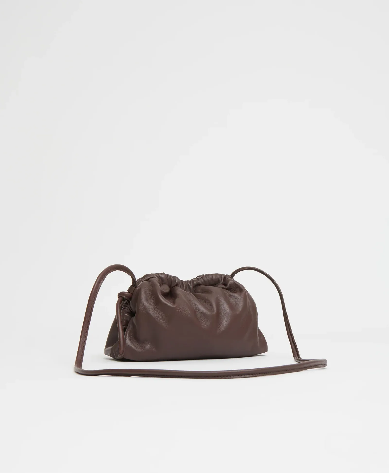 Mini Cloud Clutch – Chocolate