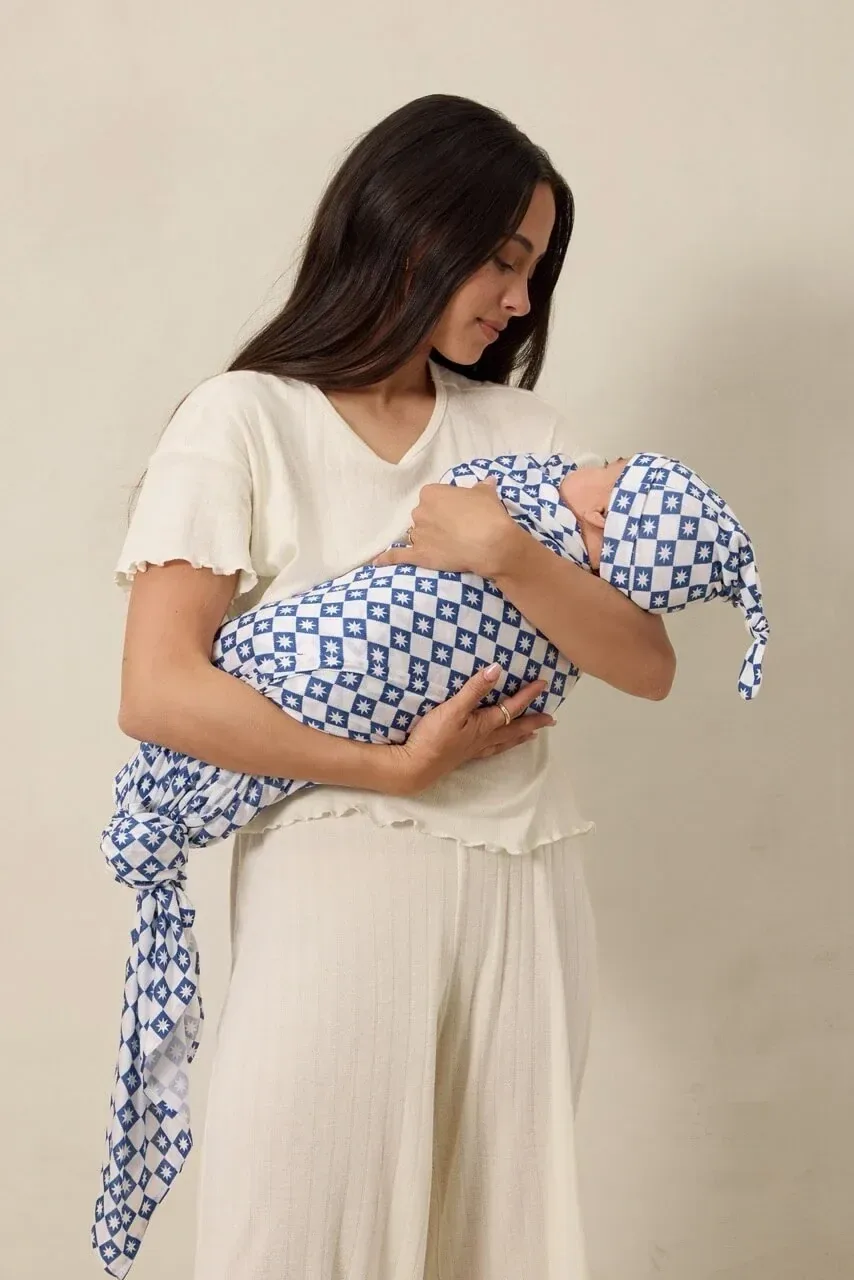 Twilight Swaddle + Hat Set