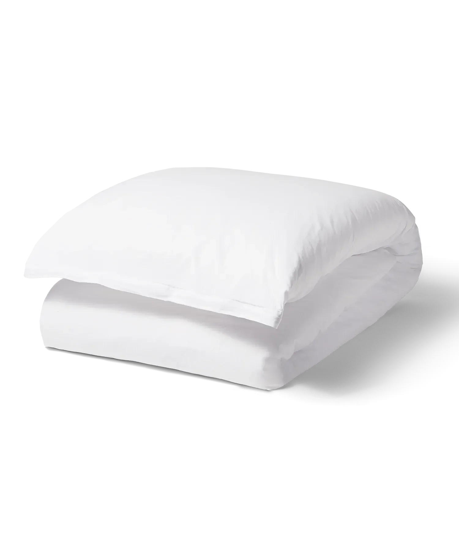 Percale Duvet Cover – Full/Queen – White
