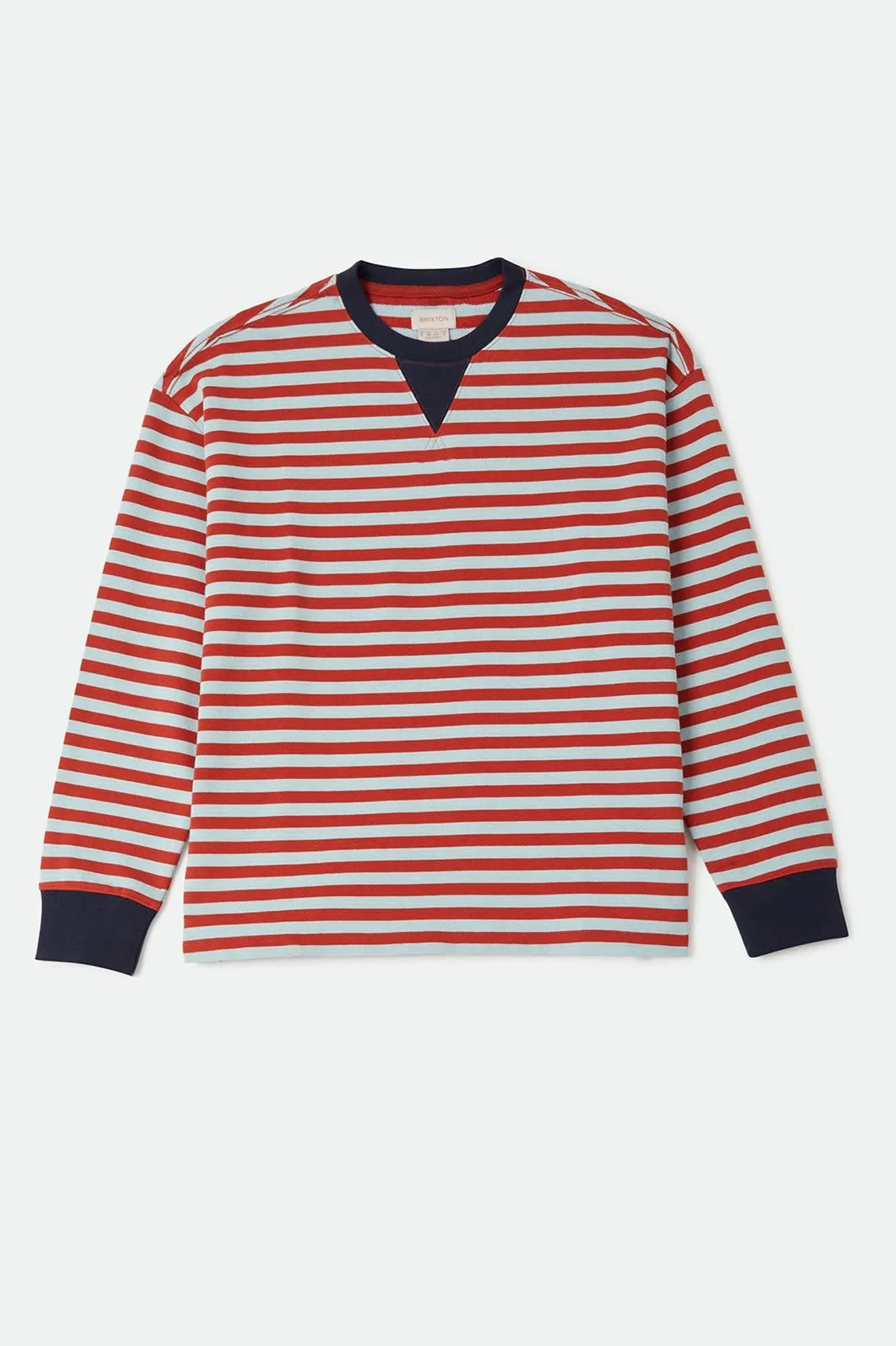 Retro Rugby Polo – Sea Grass/Rust