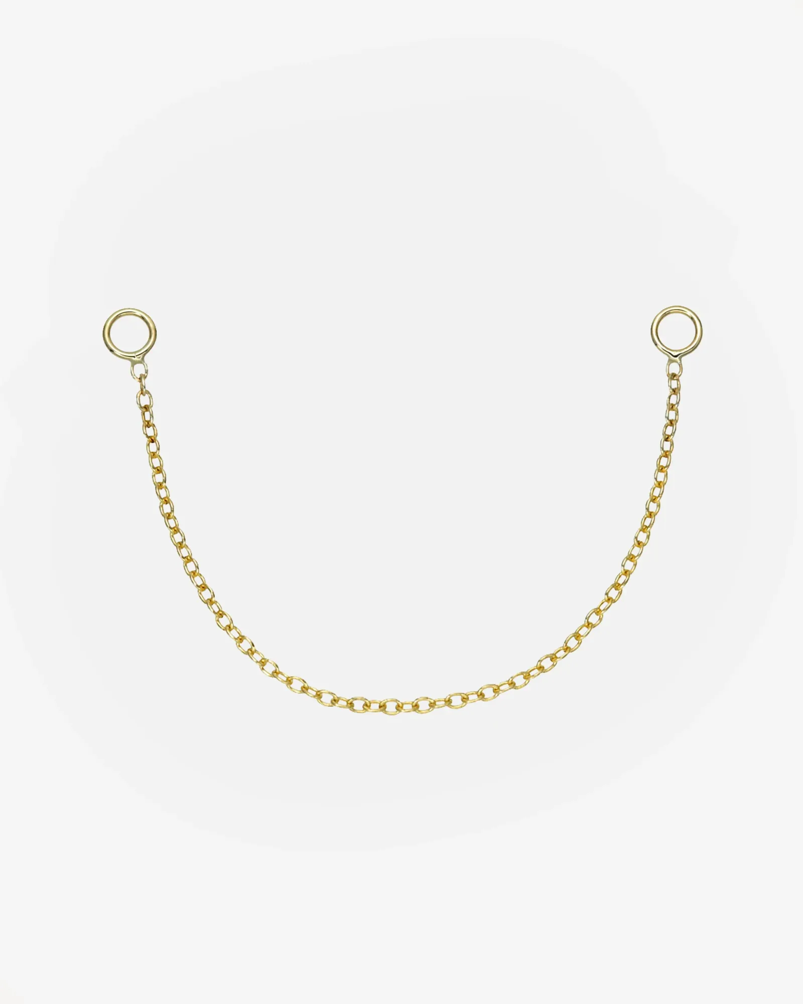 14k Gold Ear Chain