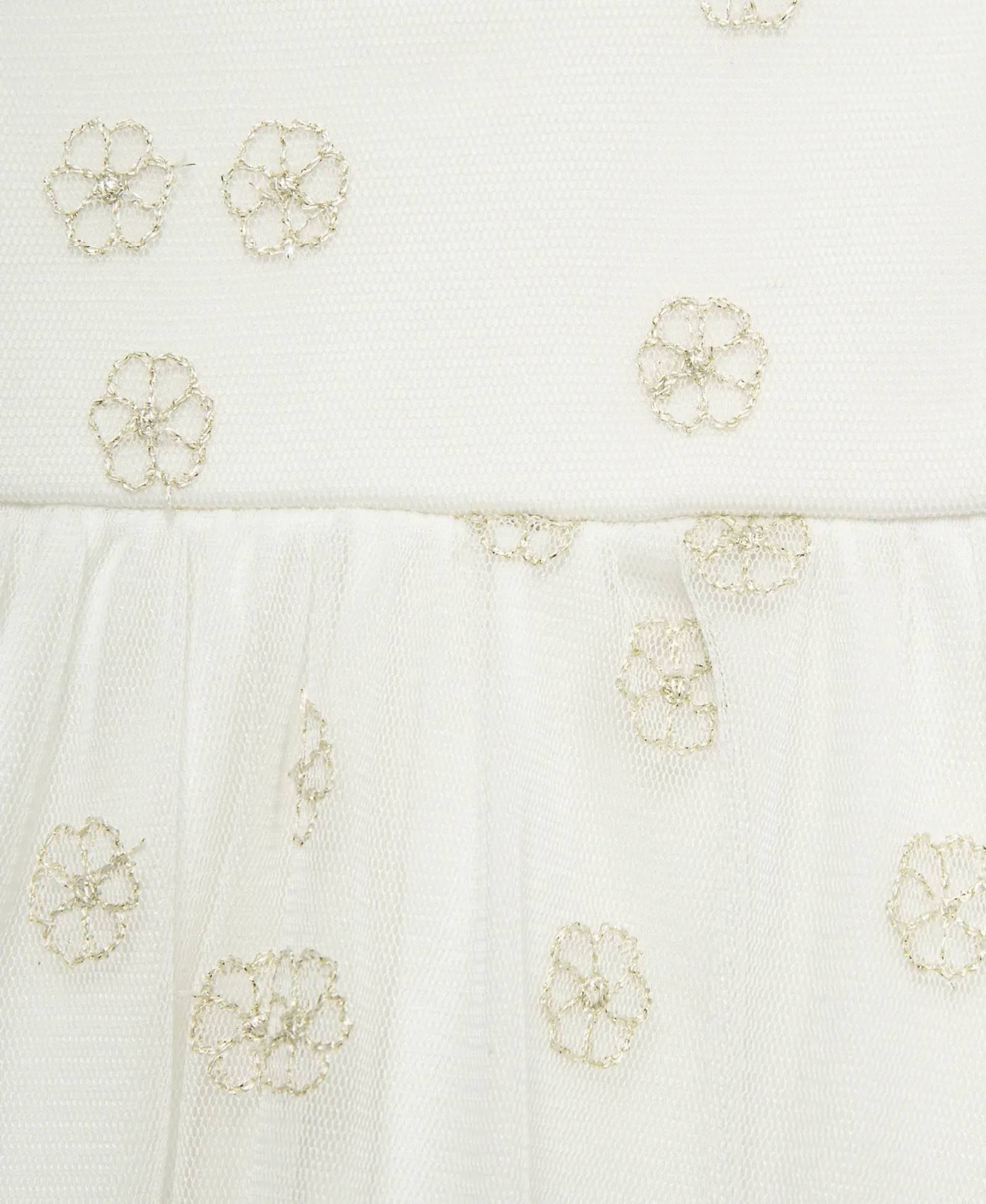 Golden Treasures Floral Dress Set (3M-9M)