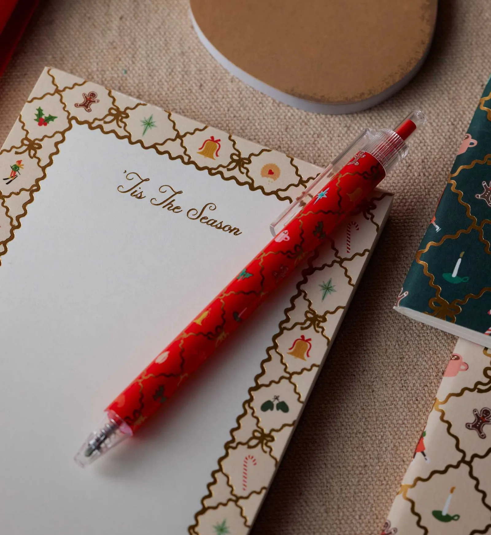 Holiday Notepad – Holiday Argyle