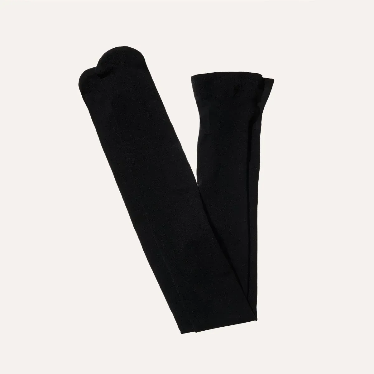Semi-Sheer Tights – Black