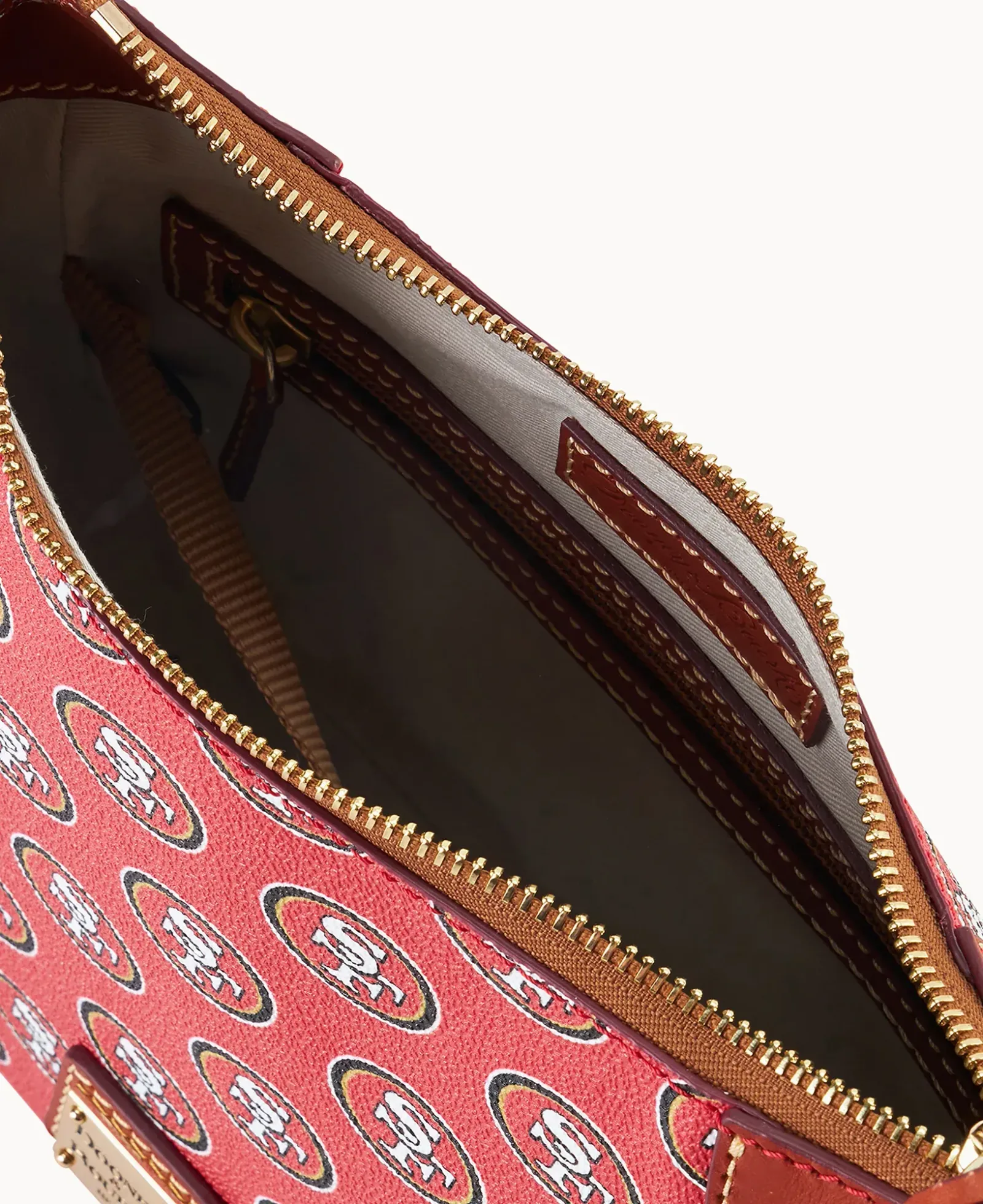 NFL 49ERS Crossbody Hobo 22