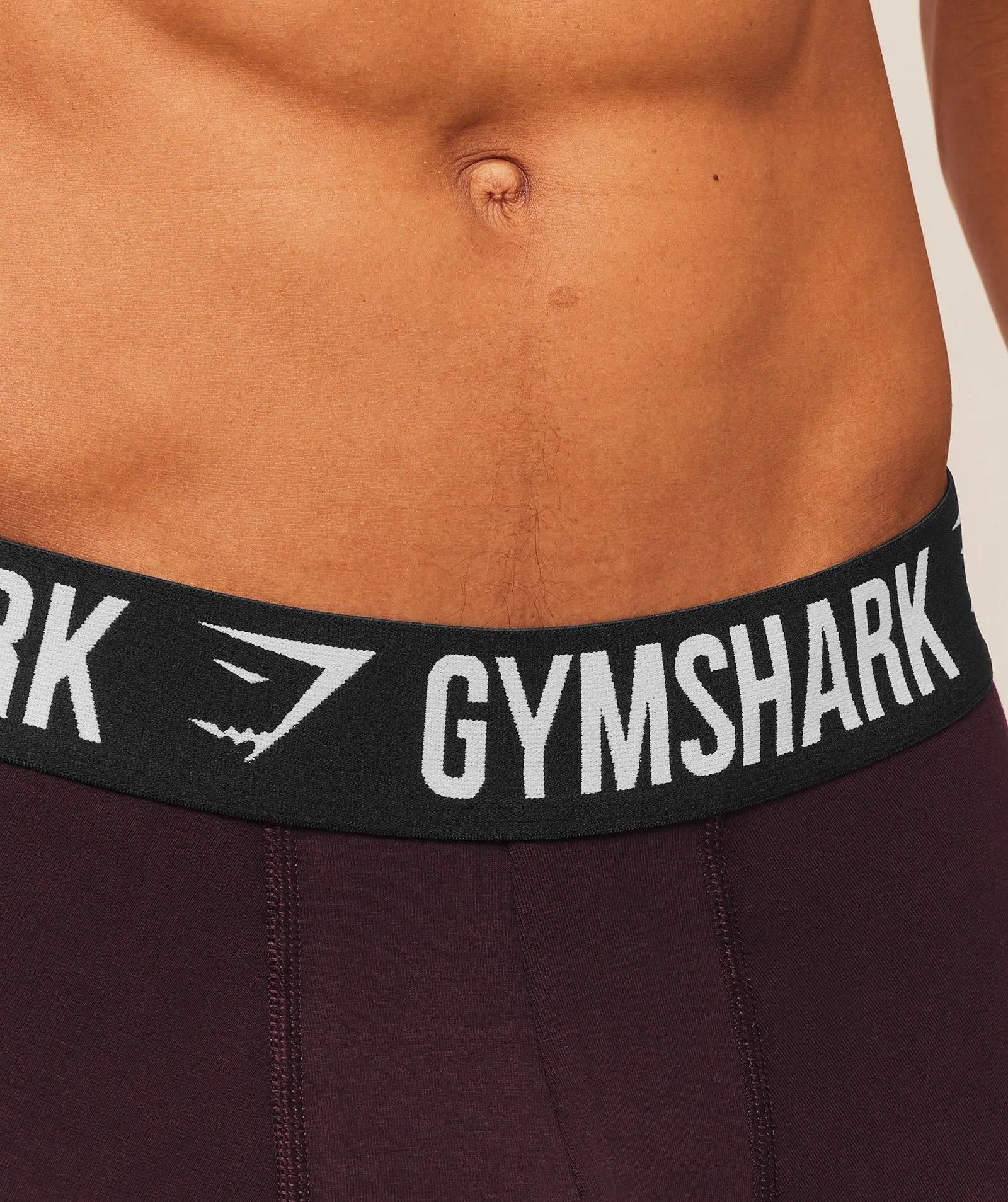 Gymshark Boxer Brief 3PK – Chalk Beige/Canvas Green/Cherry Purple